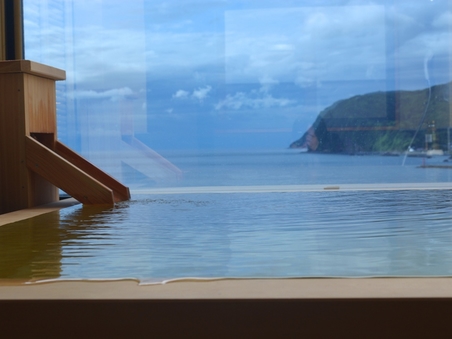 駿河湾を望む絶景の露天風呂付「贅の和室・二間Bタイプ」
